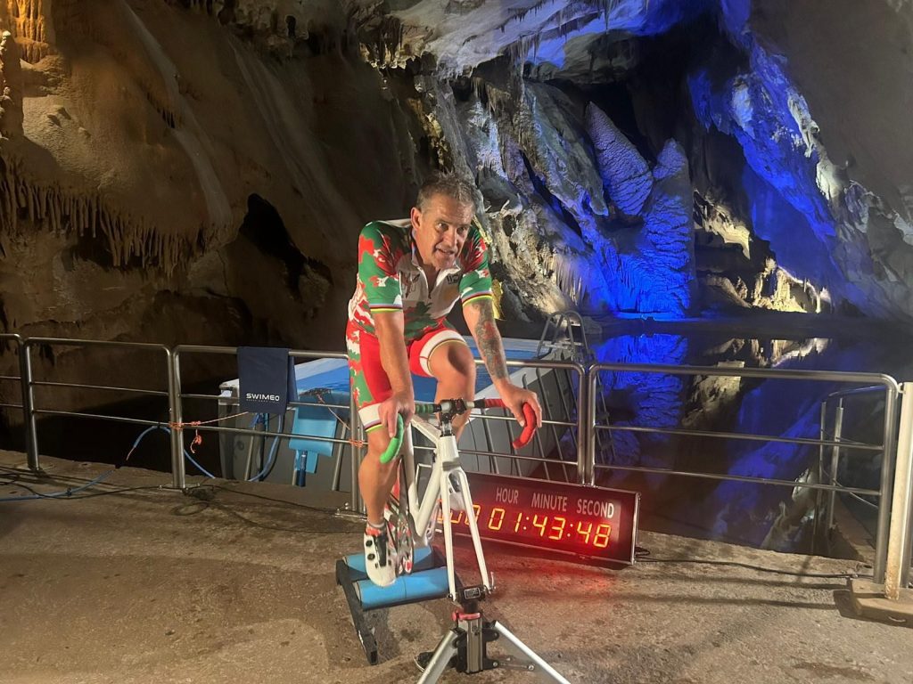 Pascal Pich – Un Ironman à 52 mètres sous terre