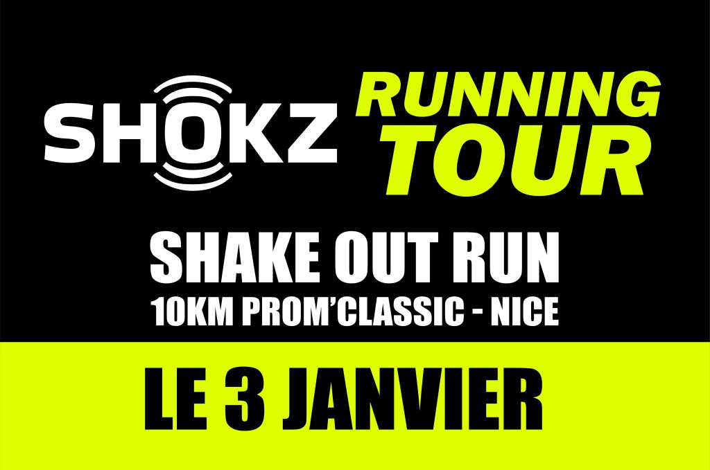 Shake Out Run Shokz à Nice, veille de la Prom’Classic
