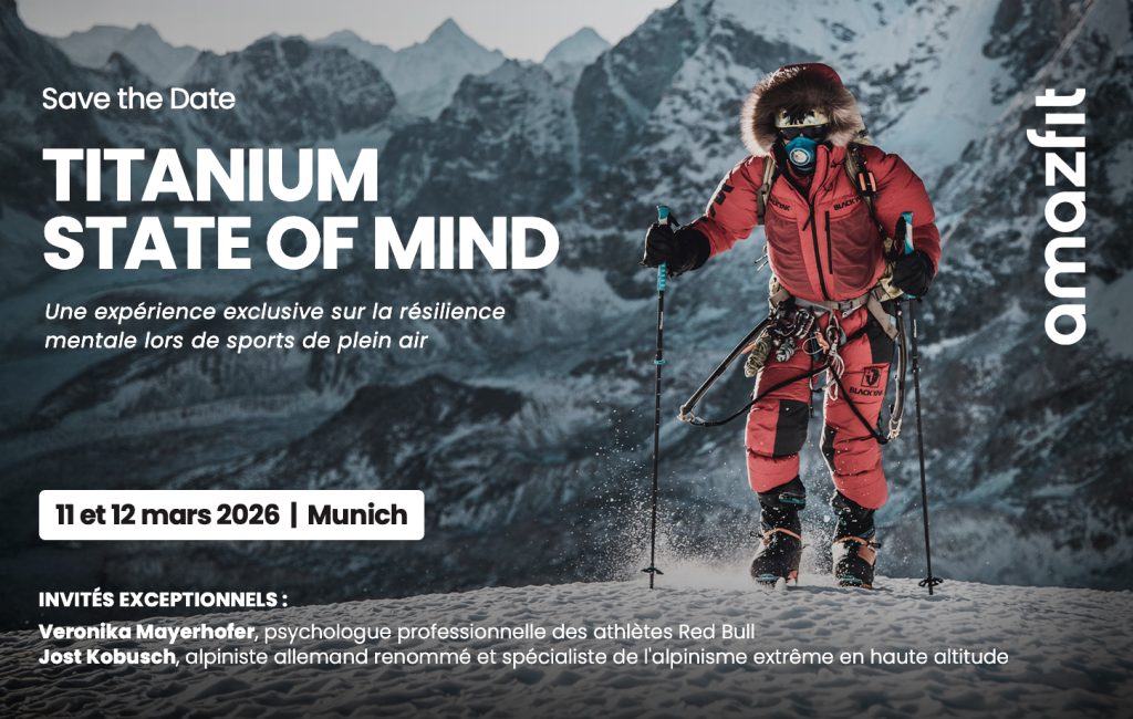 Amazfit dévoile son “Titanium State of Mind” à Munich